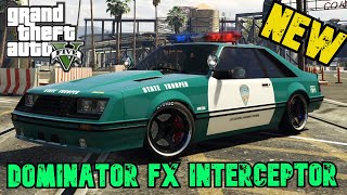 GTA Review  NEW Dominator FX Interceptor  Fox body Mustang  Performance amp Customisation [upl. by Kcid]