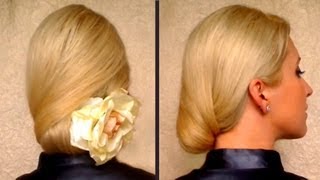 Office hairstyles for long hair Праздничные прически своими руками [upl. by Goldy]