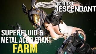 The First Descendant Superfluid metal Accelerant fast and easy farm [upl. by Akin]