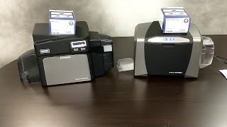 How to change the ribbon for a Fargo DTC 1250E and Fargo DTC 4250E ID card printer [upl. by Polky]