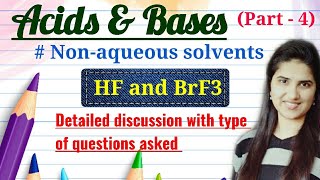 liq SO2 as non aqueous solventstudy of Reactions in liq SO2non aqueous solvents [upl. by Riva]