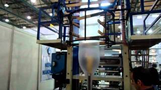 HDPEampLDPE Extruder Film Makinesi Bodonoz  Nefa Makine [upl. by Morley]