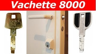 Comment changer une serrure vachette 8000 a2p 3 étoiles [upl. by Ynattir584]