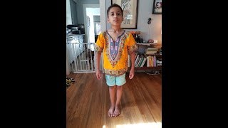 Kharyzma DIY How To Make a Childrens Dashiki EASY [upl. by Pagas]