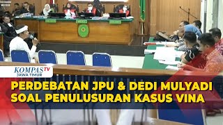 Full JPU Cecar Saksi Dedi Mulyadi di Sidang PK 6 Terpidana Kasus Vina Debat Soal Penelusuran [upl. by Anead]