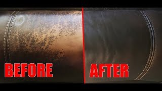 Faded Leather Couch EASY REPAIR [upl. by Afaw]