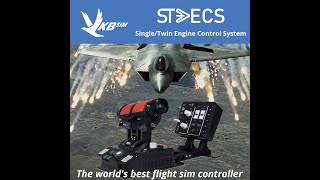 VKB STECS  Single  Twin Engine Control System amp Throttle [upl. by Bouldon]