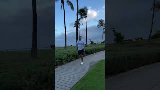 Morning run at The Westin Kā‘anapali Ocean Resort Villas 🏃 [upl. by Sarette]