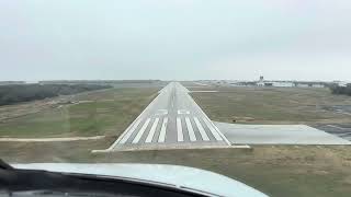 CJ4 Landing KGTU IFR to Minimums [upl. by Nedi]