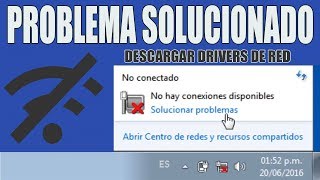 Instalar Controladores de Red Windows 7 ✅ [upl. by Gorrono]