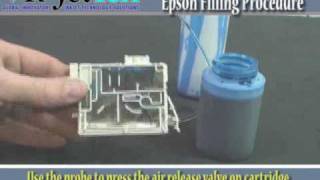 Inkjet Cartrdige Refilling  Epson [upl. by Liddie987]