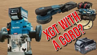 Makita 40v 12quot Router is FINALLY a Thing And a Bunch of XGT Sanders are About to Drop Too [upl. by Lucas305]