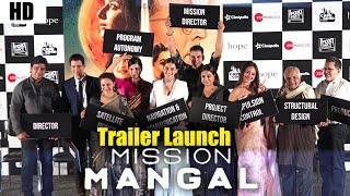 Mission Mangal FULL HD Trailer Launch  Akshay Kumar Vidya Balan Taapsee Pannu Sonakshi Sinha [upl. by Leunas]