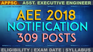 AEE 2018 Job Notification APPSC  Exam Date  Eligibility  Syllabus [upl. by Helena156]