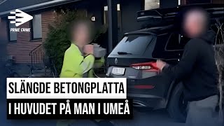 SLÄNGDE BETONGPLATTA I HUVUDET PÅ MAN I UMEÅ  HELA RÄTTEGÅNGEN [upl. by Schlessinger489]