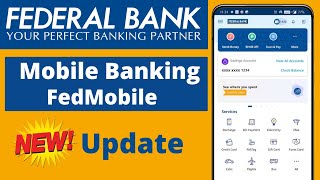 federal bank mobile banking new update  Federal BankFedMobile  federal bank mobile banking [upl. by Lazaro]