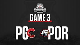 Cougars at Winterhawks Game 3  2024 WHL Playoffs Highlights [upl. by Katzman916]