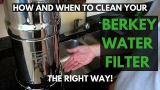 How To Clean Berkey Water Filters THE RIGHT WAY [upl. by Vachell747]