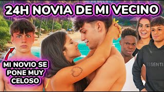 💔 ¡¡24 HORAS SIENDO NOVIOS con MI VECINO ❌​ MI NOVIO SE PONE MUY CELOSO ⚠️ se enfada [upl. by Sev]