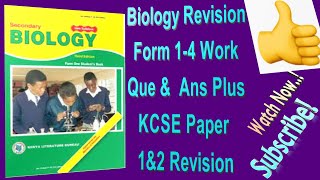 Biology Revision  Form 3 Exam 100 Marks   Que amp Ans  Revision Biology Form 23 Ans KCSE 2024 [upl. by Ezri119]