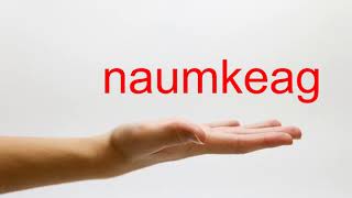 How to Pronounce naumkeag  American English [upl. by Kurtzig453]