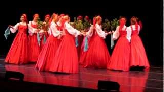 БЕРЁЗКА BERIOZKA ENSEMBLE FOLKLORIQUE RUSSE [upl. by Ahsaelat]