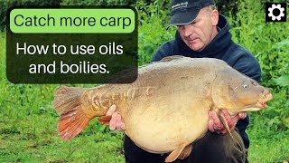 Carp fishing  how to use boilies and oils [upl. by Abraham526]