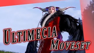 Ultimecia Moveset  Detail  Dissidia Final Fantasy NT DFFACDFFNT [upl. by Anicul]