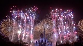 Disneys Celebrate America  A Fourth of July Concert in the Sky Fireworks Walt Disney World 4th [upl. by Enirehtakyram389]