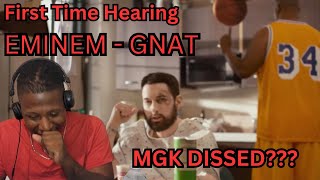 First Time Hearing Eminem  Gnat REACTION [upl. by Suoilenroc]