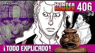 HunterXHunter 406 quotTesoro Sagradoquot ¡TODO EXPLICADO Chrollo Nobunaga Hinring Lynch Tesoros [upl. by Ayalahs]