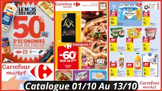 Nouveau Catalogue Carrefour Market De La Semaine Prochaine Du 0110 Au 131024 Les Bon Plans France [upl. by Ddart491]