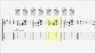 Guitar Tab  Chords  Closer  The Chainsmokers [upl. by Russian]