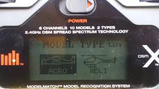 DX6i Programming for Inductrix FPV  Plus [upl. by Gereld823]