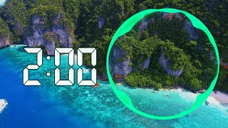 2 Minute Countdown Timer With Royaltyfree Music  Digital Timer  Cool Timer [upl. by Ramirolg782]