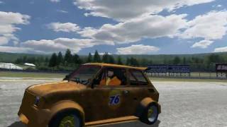 EastCars 12beta Fiat 126p Hayabusa in rFactor [upl. by Cliff]