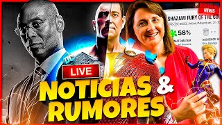 NOTICIAS LIVE 🔴 SHAZAM vs HATERS Victoria Alonso DESPEDIDA de Marvel THE ROCK boicoteó SHAZAM [upl. by Favian772]