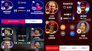 KFF Singapore Badminton Open 2024  Day 3  Court 3  Round of 16 [upl. by Willow]