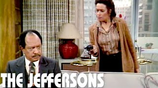 The Jeffersons  Georges Ex Girlfriend Threatens Him  The Norman Lear Effect [upl. by Haggar938]