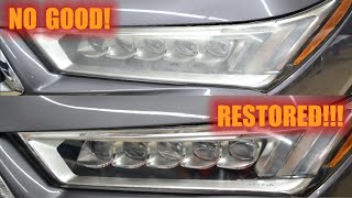 Restore Your Headlights to BRAND NEW in ONE HOUR [upl. by Amadus]