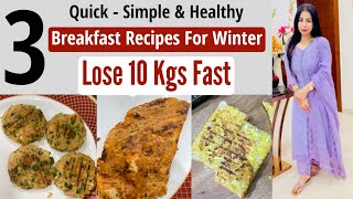 3 Oats Recipes For Fast Weight Loss in Winter  How To Lose Weight Fast With Oats  Fat to Fab Hindi [upl. by Nnairrek549]