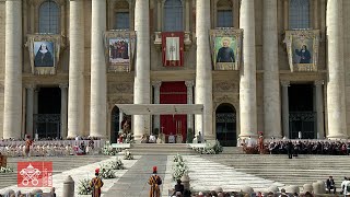 Highlights Holy Mass with Canonization October 20 2024 Pope Francis [upl. by Reiche]