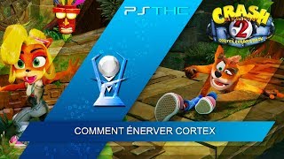 Crash Bandicoot 2  Cortex Strikes Back  Trophée Comment énerver Cortex [upl. by Trubow]