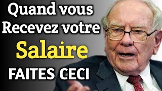 8 Étapes pour devenir riche avec votre SALAIRE selon WARREN BUFFET [upl. by Tybie250]