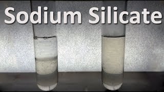 How To Make Sodium Silicate At Home  DIY Waterglass [upl. by Ennagem728]