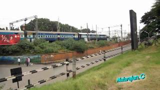 Ernakulam Express departs from Bangalore City JN [upl. by Savick]