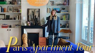 PARIS APARTMENT TOUR Ep06 Apartment Decorating Ideas Minimalist Apartment ideas Living in Paris [upl. by Broeder479]