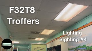 F32T8 Troffers at River Ventures  Lighting Sighting 4  rapidstart12 [upl. by Malcah]