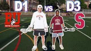 D1 VS D3 LACROSSE CHALLENGE PART 5 [upl. by Brady]