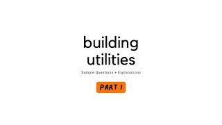 Building Utilities  ALE Reviewer  ALE Pointers Part1 Sanitary and Plumbing [upl. by Evangelina]